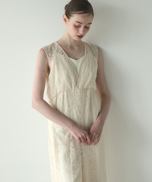 DONOBAN(ドノバン)の「【ANDRESD】Panel Embroidery All In One パーティーバッグ 結婚式 二次会 お呼ばれ フォーマル オケージョン(サロペット/オーバーオール・レディース・ブラック/アイボリー/ブラウン・S/M)」の10枚目の写真