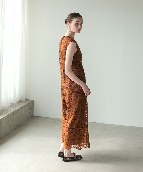 DONOBAN(ドノバン)の「【ANDRESD】Panel Embroidery All In One パーティーバッグ 結婚式 二次会 お呼ばれ フォーマル オケージョン(サロペット/オーバーオール・レディース・ブラック/アイボリー/ブラウン・S/M)」の16枚目の写真