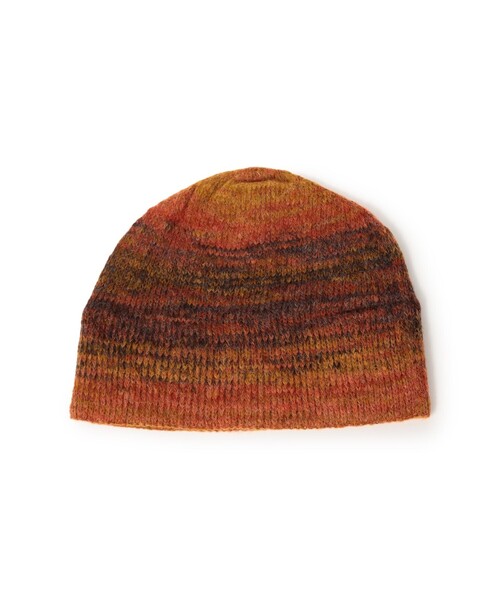 BEAMS(ビームス)の「グラデーション ワッチキャップ(ハット・メンズ・オレンジ/ブラック系その他4/パープル・ONE SIZE)」の3枚目の写真