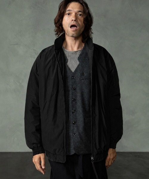 EGO TRIPPING(エゴトリッピング)の「mj11748-VOID WARM JACKET 中綿ジャケット(616760)(ブルゾン・メンズ・チャコール/レッド/ブラック・46/48)」の14枚目の写真