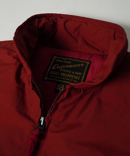EGO TRIPPING(エゴトリッピング)の「mj11748-VOID WARM JACKET 中綿ジャケット(616760)(ブルゾン・メンズ・チャコール/レッド/ブラック・46/48)」の4枚目の写真