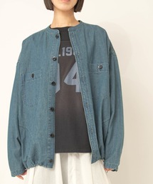 B2984 ジャケットライクワークシャツ
