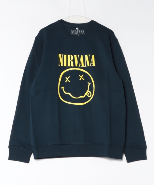 ROCK-OFF(ロックオフ)の「ROCKOFF NIRVANA / ニルヴァーナ グラフィックプリント 裏起毛 クルーネックスウェット(スウェット・メンズ・グレー/ブラック・XL/M/L)」の18枚目の写真