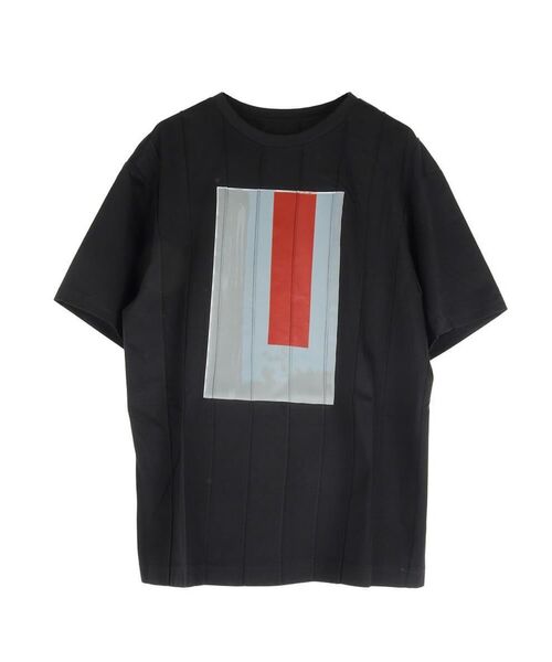 :ETHROF(イーサオブ)の「ART PRINT PINTUCK T-SHIRT(Tシャツ/カットソー・レディース・オフホワイト/ブラック・FREE)」の17枚目の写真