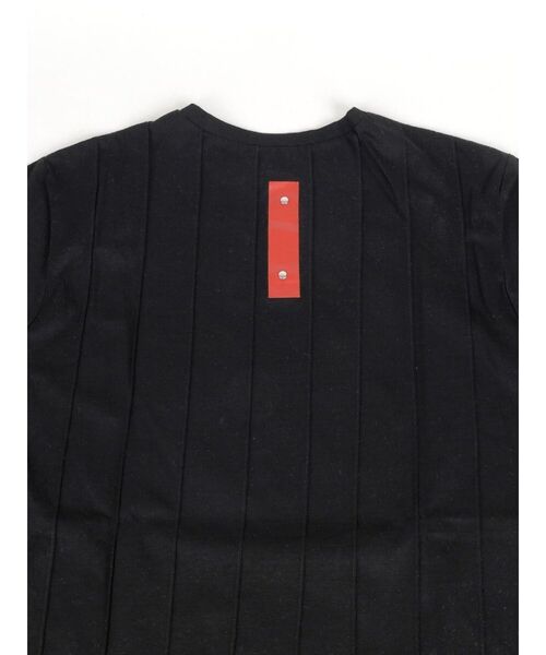 :ETHROF(イーサオブ)の「ART PRINT PINTUCK T-SHIRT(Tシャツ/カットソー・レディース・オフホワイト/ブラック・FREE)」の20枚目の写真