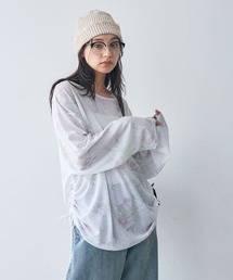 JEANASIS（ジーナシス）の「シアーワッフルドロストプルオバーLS/1067550（Tシャツ/カットソー）」