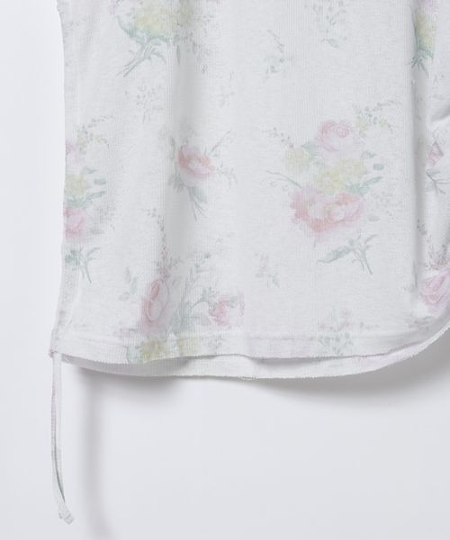 JEANASIS（ジーナシス）の「シアーワッフルドロストプルオバーLS/1067550（Tシャツ/カットソー・レディース・グレー/ホワイト系その他/ブラック/ホワイト・FREE）」の17枚目の写真