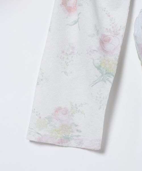 JEANASIS（ジーナシス）の「シアーワッフルドロストプルオバーLS/1067550（Tシャツ/カットソー・レディース・グレー/ホワイト系その他/ブラック/ホワイト・FREE）」の16枚目の写真
