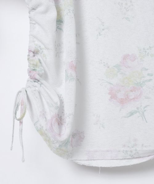 JEANASIS（ジーナシス）の「シアーワッフルドロストプルオバーLS/1067550（Tシャツ/カットソー・レディース・グレー/ホワイト系その他/ブラック/ホワイト・FREE）」の18枚目の写真