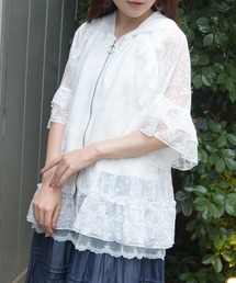 axes femme（アクシーズファム）の「レイヤード風レースガウン