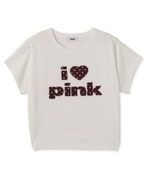 atmos pink | atmos pink I Love pink Dot T-shirt / アトモス ピンク アイ ラブ ピンク ドット T-シャツ(Tシャツ/カットソー)