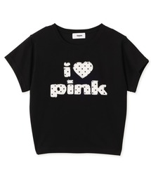 atmos pink I Love pink Dot T-shirt / アトモス ピンク アイ ラブ ピンク ドット T-シャツ