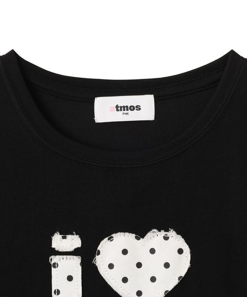 atmos pink(アトモスピンク)の「atmos pink I Love pink Dot T-shirt / アトモス ピンク アイ ラブ ピンク ドット T-シャツ(Tシャツ/カットソー・レディース・ブラウン/ホワイト/ブラック・FREE)」の8枚目の写真