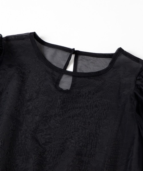 PUNYUS(プニュズ)の「【NEW SIZE】シアーワンピース(ワンピース・レディース・ブラック/ホワイト・3/1/2/4/5)」の22枚目の写真