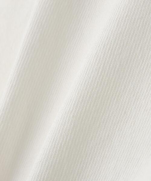 MHL.(エムエイチエル)の「DRY COTTON JERSEY TOP(Tシャツ/カットソー・レディース・ホワイト・2)」の6枚目の写真