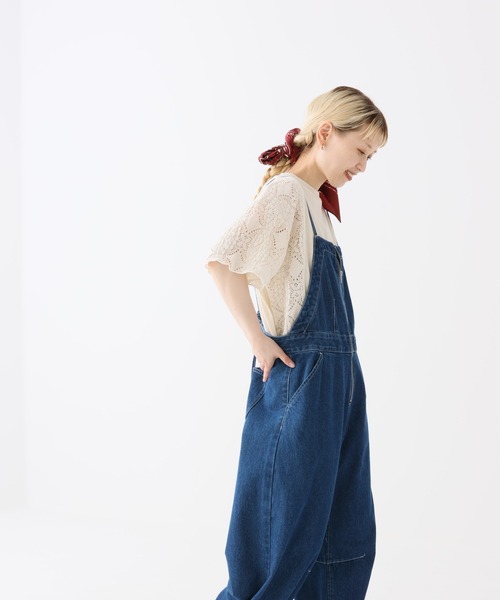 HEART MARKET(ハートマーケット)の「レース部分使いチュニック(Tシャツ/カットソー・レディース・ブラック/ナチュラル/ブルー/グリーン/チャコール・FREE)」の17枚目の写真