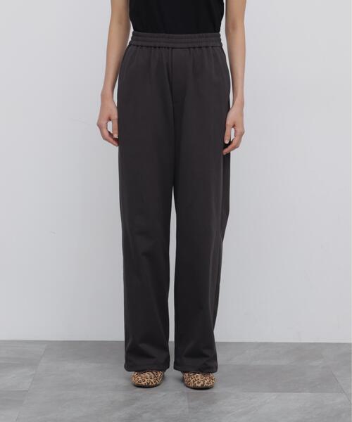 human woman(ヒューマンウーマン)の「《ウォッシャブル / リラックス / Good Price》バックメッシュジャージーストレートジョグパンツ(その他パンツ・レディース・グレー系その他/ベージュ・MEDIUM/LARGE)」の6枚目の写真