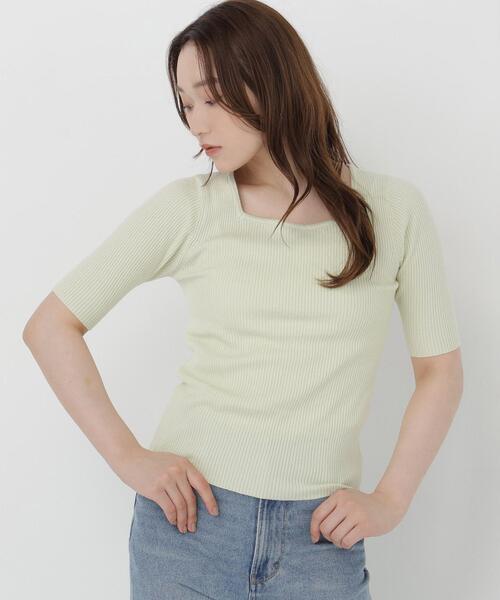 NATURAL BEAUTY BASIC(ナチュラルビューティーベーシック)の「シャギーアンサンブル(アンサンブル・レディース・ライトグリーン/ブルー/ブラウン/ベージュ・FREE)」の13枚目の写真