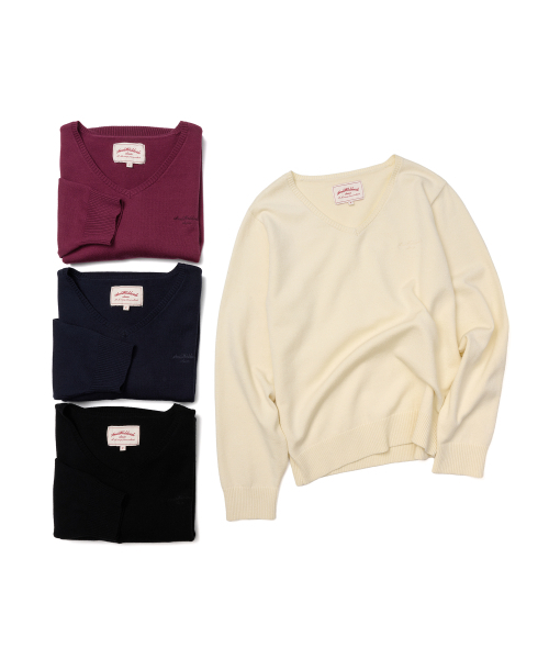 AMESWORLDWIDE（アメスワールドワイド）の「CLASSIC REGULAR V NECK KNIT NAVY（ニット/セーター・レディース・その他・FREE）」の9枚目の写真