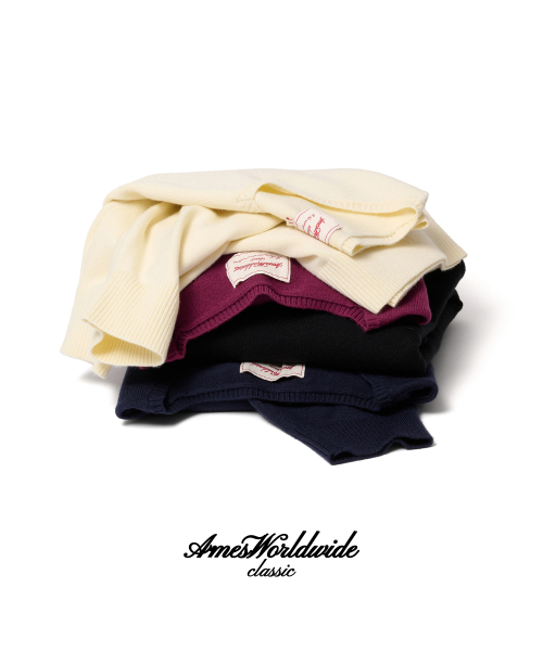 AMESWORLDWIDE（アメスワールドワイド）の「CLASSIC REGULAR V NECK KNIT NAVY（ニット/セーター・レディース・その他・FREE）」の8枚目の写真