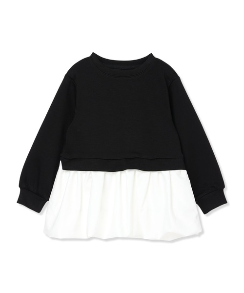 Piet(ピエット)の「裾バルーン プルオーバー(Tシャツ/カットソー・キッズ・ブラック/ブラウン・120/110/100/130)」の9枚目の写真