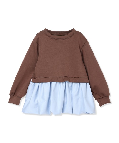 Piet(ピエット)の「裾バルーン プルオーバー(Tシャツ/カットソー・キッズ・ブラック/ブラウン・120/110/100/130)」の10枚目の写真