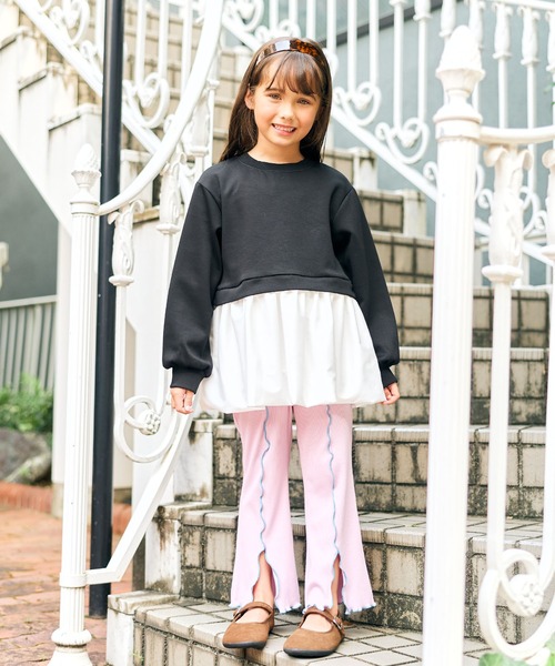 Piet(ピエット)の「裾バルーン プルオーバー(Tシャツ/カットソー・キッズ・ブラック/ブラウン・120/110/100/130)」の17枚目の写真
