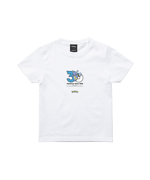 ZOZOSPOT(ゾゾスポット)の「Pokemon 30th Anniversary 1025 T-shirt 「カメール」(Tシャツ/カットソー・レディース・ホワイト・SMALL/MEDIUM/LARGE/X-LARGE/XX-LARGE/XXX-LARGE/100cm/110cm/120cm/130cm/140cm/150cm/160cm)」の2枚目の写真