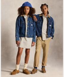 ポロ ラルフローレン ralph」に該当するデニムジャケットファッション