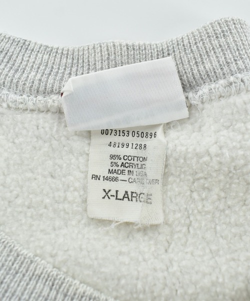 VINTAGE(ヴィンテージ)の「【USED】90's CROSS GRAIN "ALASKA" リバースタイプ スウェット USA製(スウェット・メンズ・グレー・X-LARGE)」の7枚目の写真