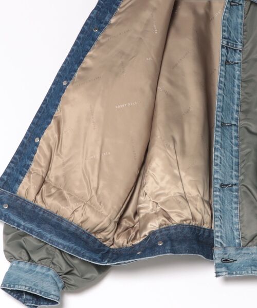 Scrap Book(スクラップブック)の「【upper hights】THE SURPLUS MIX JK(その他アウター・レディース・ブラック系その他/グリーン系その他・1)」の4枚目の写真