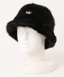adidas(�A�f�B�_�X)��adidas �A�f�B�_�X U FUR BUCKET HAT �n�b�g KS9325 BLACK(�n�b�g)