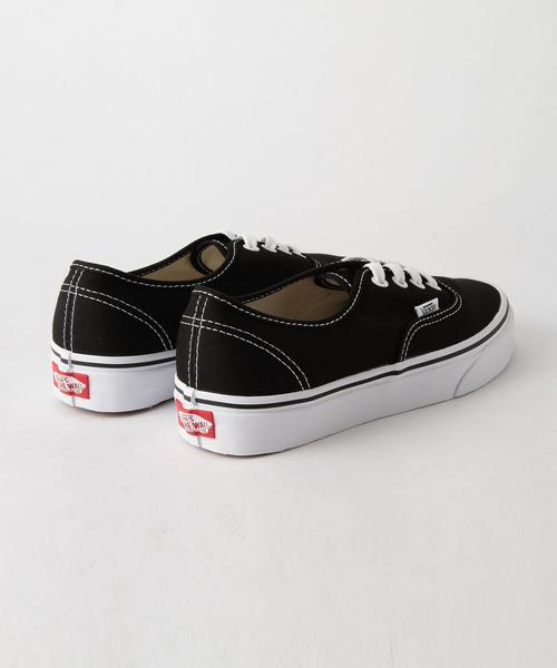 VANS（バンズ）の「VANSオーセンティック/VANS AUTHENTIC〈バンズ〉◆（スニーカー・レディース・ホワイト/ブラック・6/5/4h）」の6枚目の写真