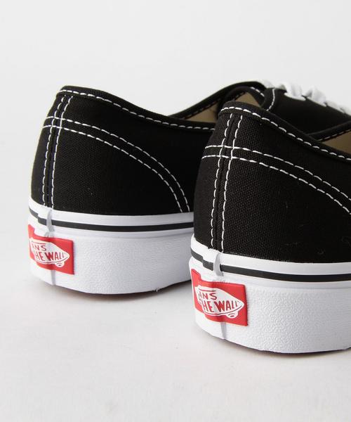 VANS（バンズ）の「VANSオーセンティック/VANS AUTHENTIC〈バンズ〉◆（スニーカー・レディース・ホワイト/ブラック・6/5/4h）」の8枚目の写真