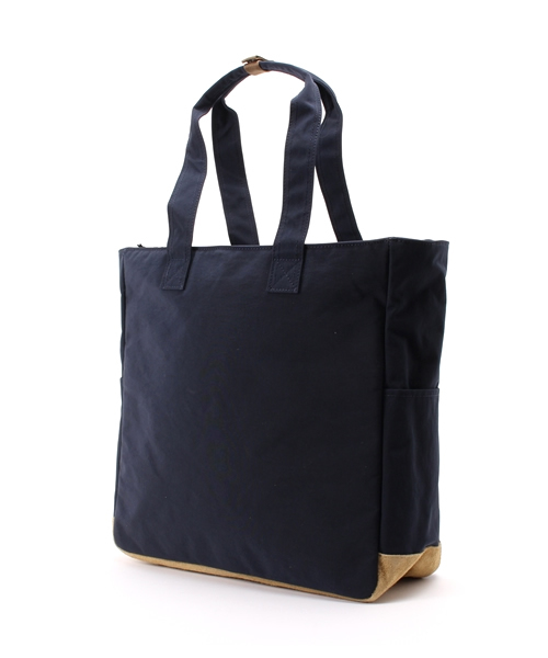 HEAD PORTER（ヘッドポーター）の「JACKSON/TOTE BAG（トートバッグ・メンズ・ネイビー/ブラック/レッド・FREE）」の4枚目の写真