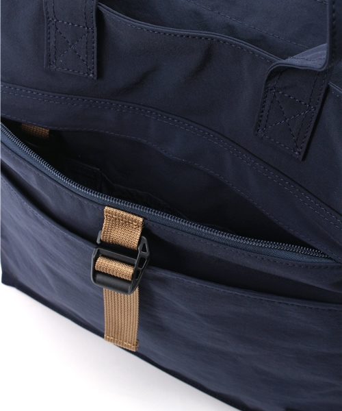 HEAD PORTER（ヘッドポーター）の「JACKSON/TOTE BAG（トートバッグ・メンズ・ネイビー/ブラック/レッド・FREE）」の8枚目の写真