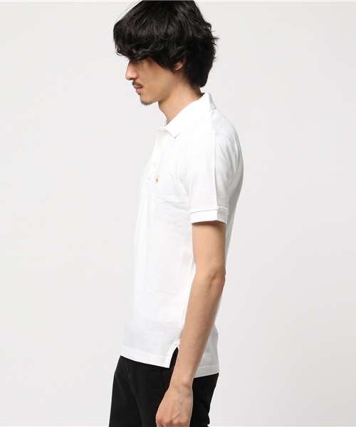 BROOKS BROTHERS（ブルックスブラザーズ）の「GF コットンピケ パフォーマンス ゴルフシャツ Slim Fit 【ZOZOTOWN限定展開 OUTLET】（ポロシャツ・メンズ・ホワイト・MEDIUM/SMALL）」の3枚目の写真