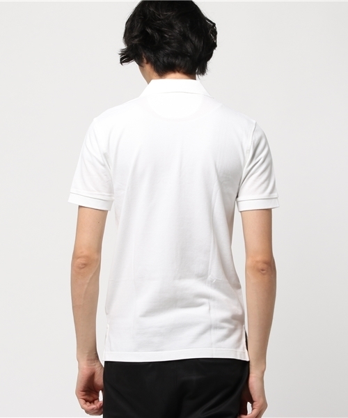 BROOKS BROTHERS（ブルックスブラザーズ）の「GF コットンピケ パフォーマンス ゴルフシャツ Slim Fit 【ZOZOTOWN限定展開 OUTLET】（ポロシャツ・メンズ・ホワイト・MEDIUM/SMALL）」の4枚目の写真