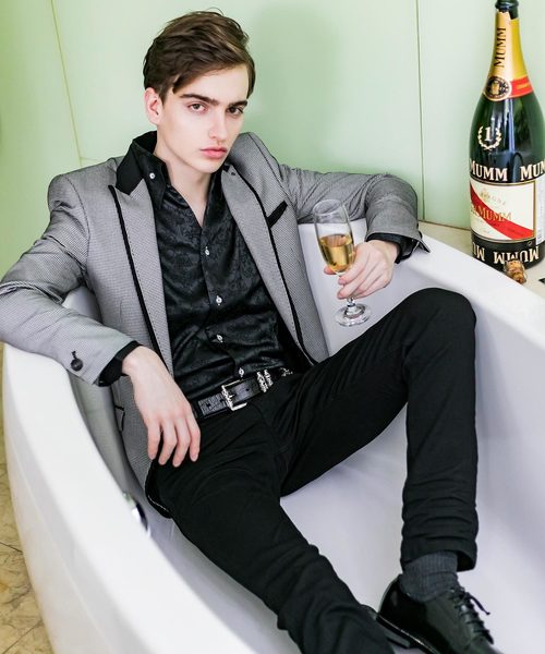 buffalo bobs ファージャケット レイヤード BUFFALO BOBS ファー付き