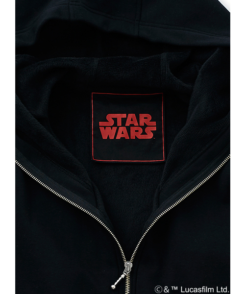 STAR WARS(スターウォーズ)の「【ZOZOTOWN先行】STAR WARSコラボ ビッグフードとゆったりシルエットの裏シャギーパーカー(パーカー・レディース・ブラウン/ブラック・LARGE/MEDIUM/X-LARGE)」の16枚目の写真