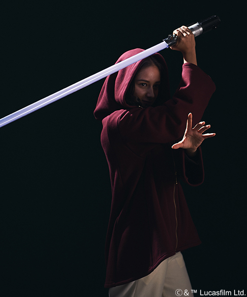 STAR WARS(スターウォーズ)の「【ZOZOTOWN先行】STAR WARSコラボ ビッグフードとゆったりシルエットの裏シャギーパーカー(パーカー・レディース・ブラウン/ブラック・LARGE/MEDIUM/X-LARGE)」の9枚目の写真