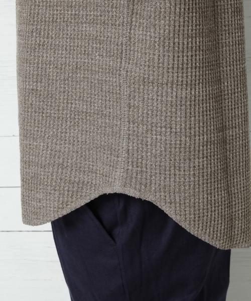 GLOBAL WORK(グローバルワーク)の「TCワッフルプルオーバーパーカー/739218(パーカー・メンズ・ダークブラウン/ホワイト/グレー・X-LARGE/SMALL/LARGE/MEDIUM)」の9枚目の写真