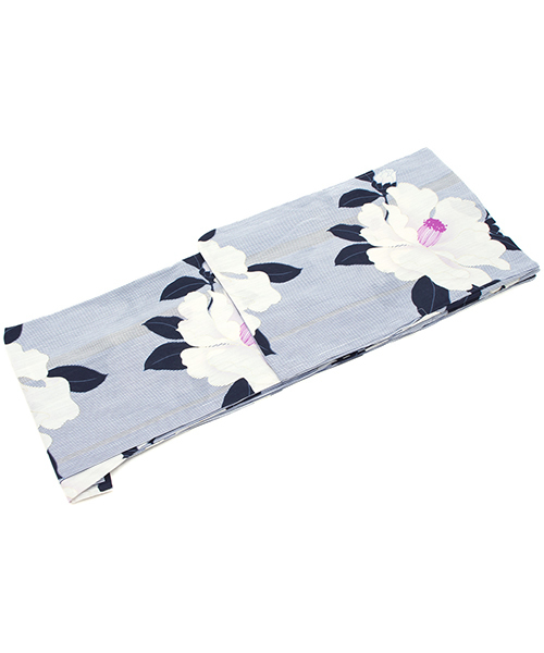 bonheur saisons（ボヌールセゾン）の「浴衣3点セット （浴衣＋帯＋下駄）「bonheur saisons/ボヌールセゾン」（浴衣・レディース・ネイビー/ブルー系その他3/ブルー系その他2/ブルー系その他4/ブルー系その他/ブルー系その他5・FREE/フリー）」の7枚目の写真