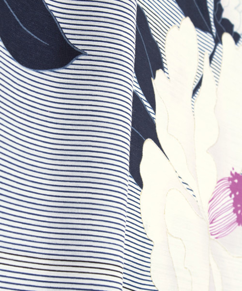 bonheur saisons（ボヌールセゾン）の「浴衣3点セット （浴衣＋帯＋下駄）「bonheur saisons/ボヌールセゾン」（浴衣・レディース・ネイビー/ブルー系その他3/ブルー系その他2/ブルー系その他4/ブルー系その他/ブルー系その他5・FREE/フリー）」の9枚目の写真