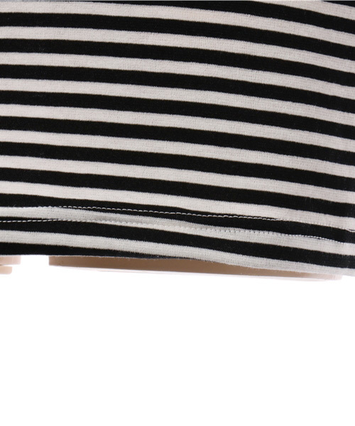 Born（ボーン）の「Born Border Long Tank Top/ボーンボーダーロングタンクトップ（タンクトップ・レディース・ブラック/ブルー/ネイビー・FREE）」の10枚目の写真