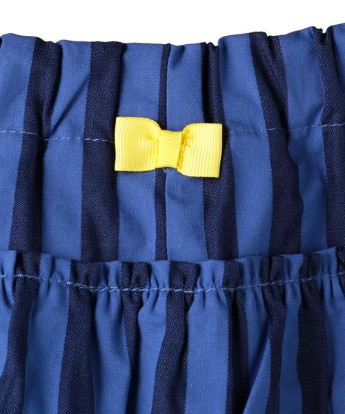 green label relaxing(グリーンレーベルリラクシング)の「【キッズ】GLR ティアード キュロット ◆(その他パンツ・キッズ・ホワイト/ネイビー・95cm/105cm/115cm/125cm/135cm)」の5枚目の写真