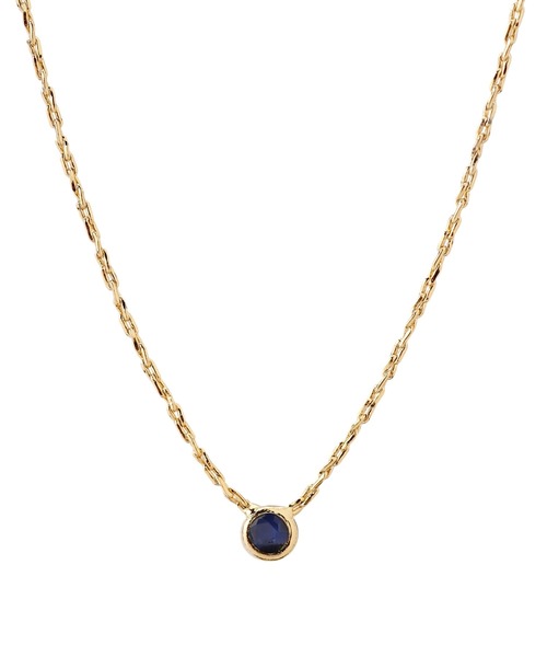 ANEMONE（アネモネ）の「ゴールドフレームの誕生石ネックレス（ネックレス・レディース・ワイン/パープル/ダークブルー/イエロー/ブルー/ピンク/ライトグリーン/グリーン/ライトブルー/クリア/ホワイト/レッド・FREE）」の19枚目の写真