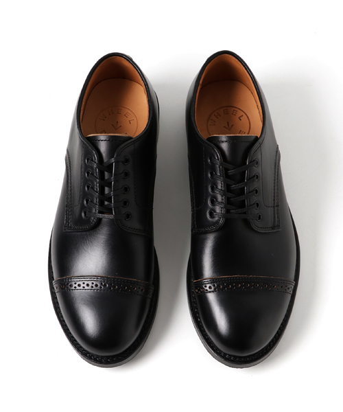 SHIPS(シップス)の「WHEEL ROBE:PUNCHED CAP TOE DERBY(ドレスシューズ・メンズ・ブラック・8/7.5)」の5枚目の写真