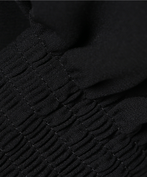 シャツ/ブラウス(長袖/七分) CELERI  SHIRRING BLOUSE Deuxieme Classe（ドゥーズィエムクラス）の「CELERI Shirring Blouse