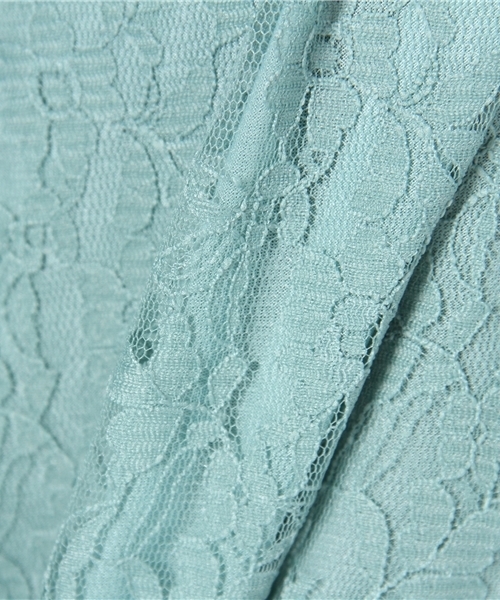 one after another NICE CLAUP(ワンアフターアナザーナイスクラップ)の「レース裾絞りブラウス(Tシャツ/カットソー・レディース・オフホワイト/ミント/ピンク系その他・FREE)」の7枚目の写真